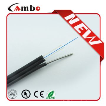 G657A1 Fiber 1/2/4 core butterfly with frp strengthen memebe ftth drop wire